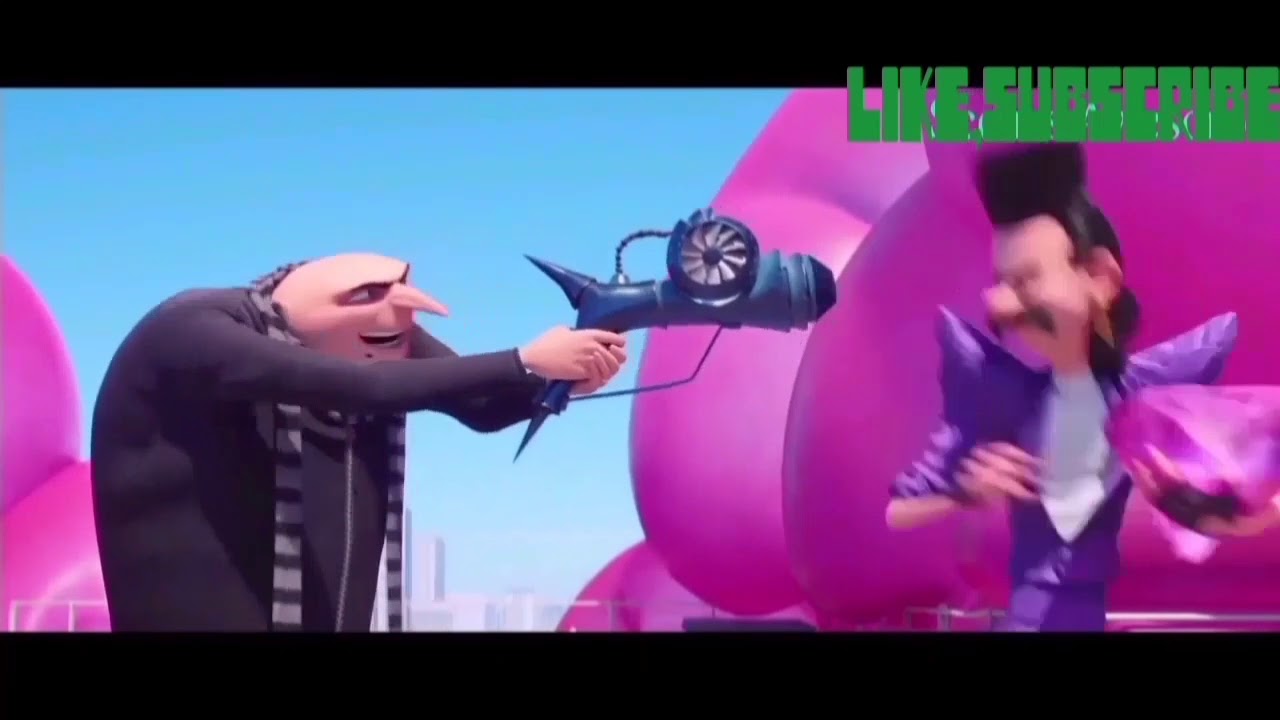 Balthazar Bratt Pulls Of Heist And Defeats Gru! - Despicable Me 3 ...