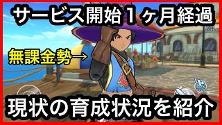 【ドラクエチャンピオンズ】サービス開始１ヶ月経過した無課金勢の育成状況を紹介してみた！【ラヴリエ】