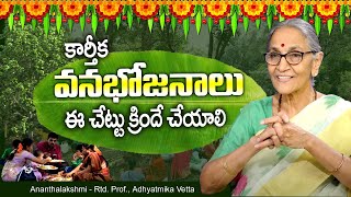 కార్తీక వనభోజనాలు : Ananthlakshmi - About Karthika vanabhojanalu