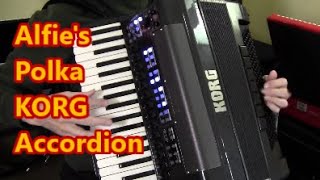 KORG Accordion, Alfie's Polka, Dale Mathis Accordion