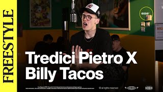Tredici Pietro rappa in un ristorante Billy Tacos (prod. ABDXL) | ESSE