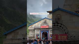 Kedarnath Shiv Temple 🔱☮️ | Jai Bhole Nath | Har Har Mahadev 🔱❤️