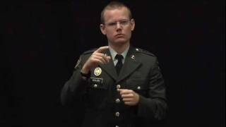 Deaf in the military [Subtitled] | Keith Nolan | TEDxIslay