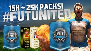 1/2 MILLION COIN PACK OPENING! #FUTUNITED 15K + 25K PACKS!!!