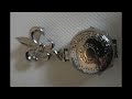 coro fleur de lis vintage silver tone 4 photo locket brooch