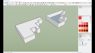 Sketchup Flat Roof Tutorial