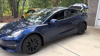 2023 Tesla Model 3 LR Transformers Light Show