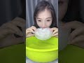 solo rabbit asmr ice eating asmr mukbang ice eating sounds from the frozen water