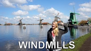 Amsterdam: Zaanse Schans - Windmills, waffles \u0026 Clogs | The Netherlands in HD