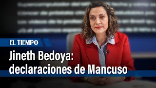 Video columna de Jineth Bedoya tras declaraciones de Mancuso ante la JEP | El Tiempo