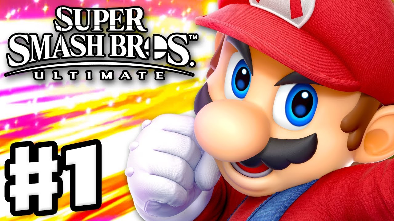 Super Smash Bros Ultimate - Gameplay Walkthrough Part 1 - Mario ...