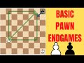 Rule of Square, Opposition and Distant Opposition (Pawn Endgames)