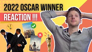 2022 Oscar Winner Live REACTION!!!