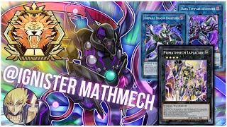 @IGNISTER MATHMECH Arrives! SHUT It All DOWN! Master Rank Replays + Decklist (Yu-Gi-Oh! Master Duel)