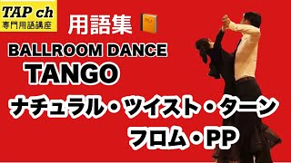 【社交ダンス】ナチュラル・ツイスト・ターン・フロム・PP《タンゴ》困った時の用語集