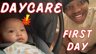 OUR BABY'S FIRST DAY AT DAYCARE | DAILY VLOG | TIKI \u0026 JIE JIE