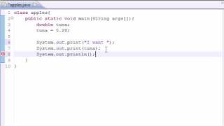 Java Programming Tutorial - 5 - Variables
