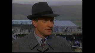 Dessie Hughes pays tribute to Monksfield together with the Full 1978 and 1979 Champion Hurdles.HRL.