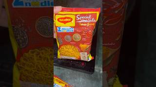 Trying new special masala maggie #maggi #noodles#ytshorts #shortsviral#shorts#maggirecipe #fastfood