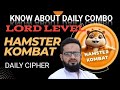 Today 11th June 2024 Daily Combo Cards Challenge Hamster Kombat @HamsterKombat_Official