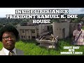 INSIDE LIBERIAN EX PRESIDENT SAMUEL K. DOE HOUSE 33 years after his death