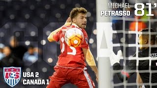 U-23 MNT vs. Canada: Michael Petrasso Goal - Oct. 1, 2015