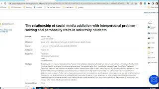 How to find citation information on EBSCOhost