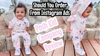 Posh Kids Company Review | Ordering From Instagram