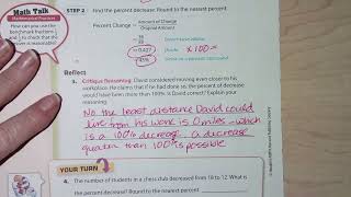 7th Grade lesson 5 1 21 1 Percent Increase and Decrease
