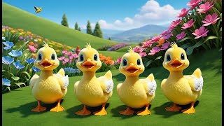 Five Little Ducks | Fun Counting Song for Kids | Nursery Rhymes \u0026 Kids Songs