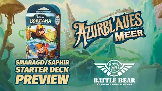 UPGRADES | Disney Lorcana SET 6 | Starter Deck  Vorstellung mit Aaron von BattleBear