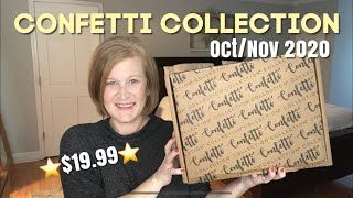 Confetti Collection | Fall 2020 | Budget Friendly Subscription Box