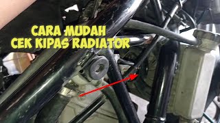 cara mengecek kipas radiator cb 150 R old. @imammotor7140