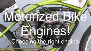 Motorized  Bikes Engine Breakdown