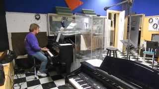 Tim Atwood at the piano! - ToneSlinger Recording Stuidos, Nashville