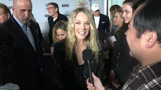 Andrea Anders Carpet Interview at Max's Bookie S2 Premiere