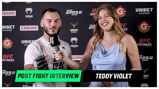 #ARES6 [Post Fight Interview] Teddy Violet