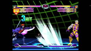 MVC2 Jill Unblockable Setup with Gambit 100%