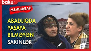 Abadlıqda yaşaya bilməyən qəsəbə sakinləri - BAKU TV