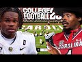 Cam Newton vs. Travis Hunter LIVE got CHIPPY | College Football 25