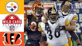 Steelers vs Bengals 2005 AFC Wild Card (Full Game)