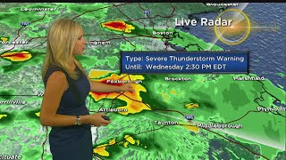 Storm Watch Weather Alert: Severe Weather Moving Across Massachusetts