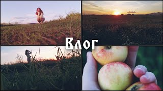 Тихий уютный влог❤️ Жизнь в маленьком городке🕊️ Моя вечерняя рутина✨ #vlog #природа #рутина