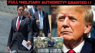 ❗✪🚨MARTIAL⚔️LAW⚔️ALERT🚨✪❗TRUMP GRANTS SOVEREIGN MILITARY AUTHORITY TO GOVERNOR DESANTIS IN FLORIDA~!