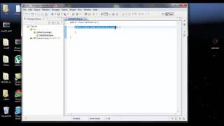 Programming in Java - Tutorial 1: Creating a Hello World Application