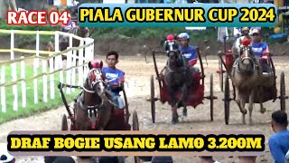 DRAF BOGIE USANG LAMO - 3.200M Piala GUBERNUR CUP 2024 DI GELANGGANG PACU KUDA KUBU GADANG