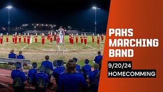 PAHS Marching Band 9/20/24 - HOMECOMMING