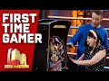 Fleur and Gabby play an arcade game for the first time ever | LEGO Masters 2021