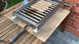 Automatic Sausage Grill Automatischer Würstchen Grill dreht von selbst