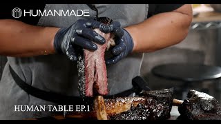 [4K] HUMAN TABLE | EPISODE 1 (Beef Rib BBQ)